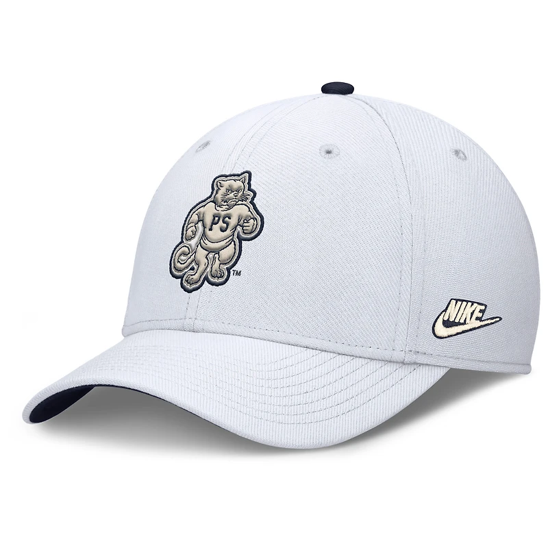 Men's Nike White Penn State Nittany Lions Legacy Rise Performance Flex Hat