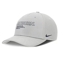 Men's Nike Gray Auburn Tigers 2025 On-Field Primetime Rise Dri-FIT Adjustable Hat