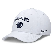 Men's Nike White Penn State Nittany Lions 2025 On-Field Rise Performance Flex Hat