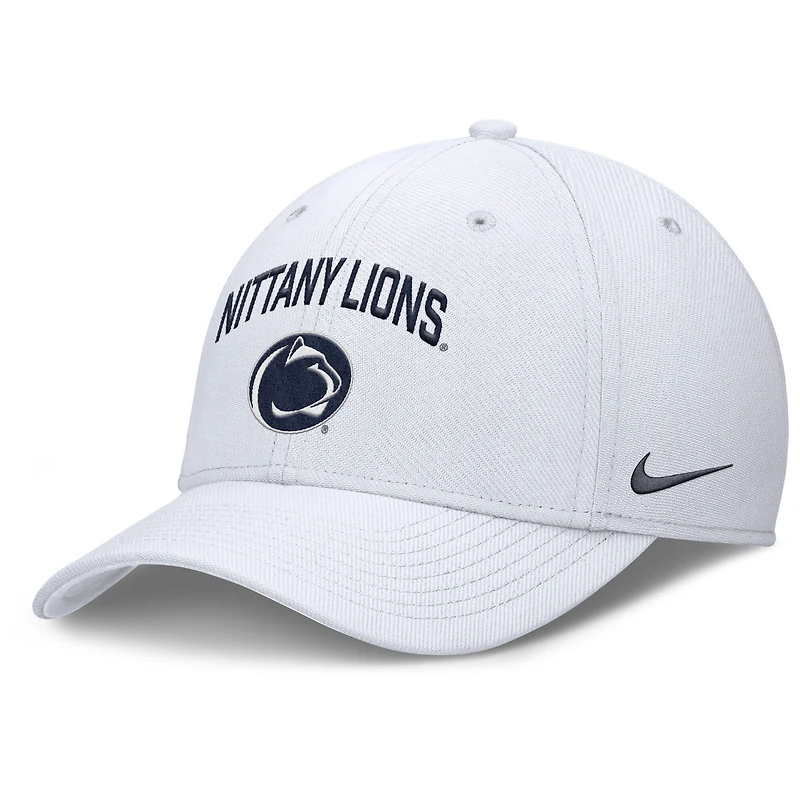 Men's Nike White Penn State Nittany Lions 2025 On-Field Rise Performance Flex Hat