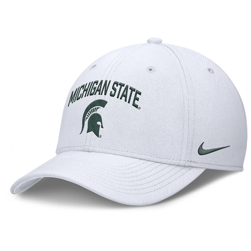 Men's Nike Michigan State Spartans 2025 On-Field Rise Performance Flex Hat