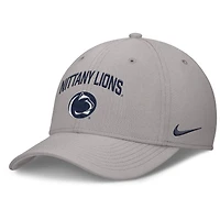 Men's Nike Gray Penn State Nittany Lions 2025 On-Field Rise Performance Flex Hat