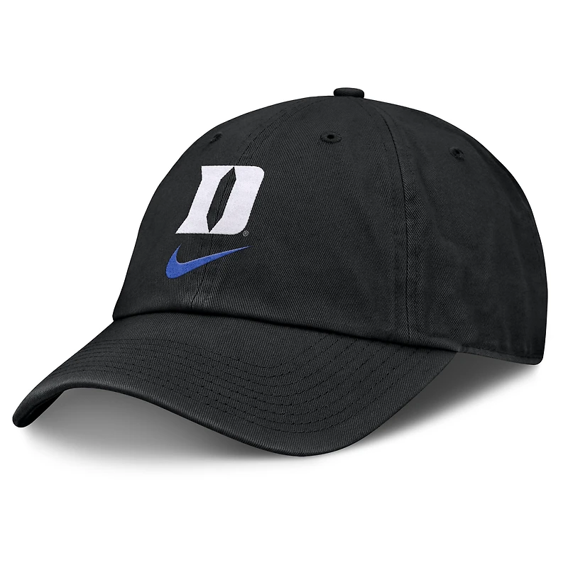 Men's Nike Black Duke Blue Devils Primetime Club Adjustable Hat
