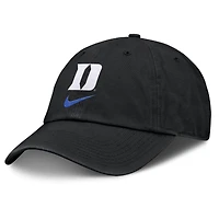 Men's Nike Black Duke Blue Devils Primetime Club Adjustable Hat