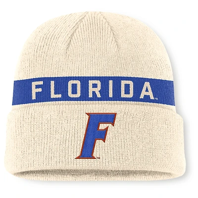 Men's Jordan Brand Natural Florida Gators Peak Primetime Utility Cuffed Knit Hat