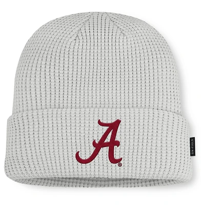 Men Nike Gray Alabama Crimson Tide 2025 On-Field Utility Cuffed Knit Hat