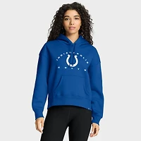 Women's Fanatics Royal Indianapolis Colts Eligible Receiver Legacy Pullover Hoodie