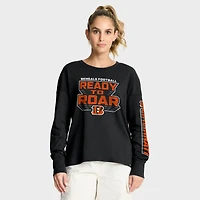 Women's Fanatics Black Cincinnati Bengals Hometown Legacy Long Sleeve T-Shirt