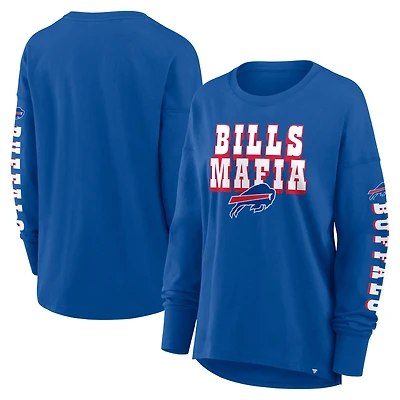 Women's Fanatics Royal Buffalo Bills Hometown Legacy Long Sleeve T-Shirt