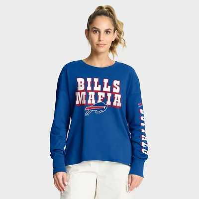 Women's Fanatics Royal Buffalo Bills Hometown Legacy Long Sleeve T-Shirt