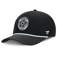 Men's Fanatics Black Dallas Stars Authentic Pro Rink Adjustable Hat