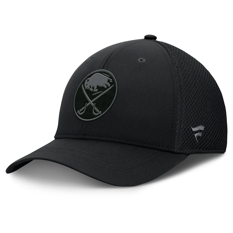 Men's Fanatics Black Buffalo Sabres Authentic Pro Road Flex Hat