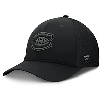 Men's Fanatics Black Montreal Canadiens Authentic Pro Road Flex Hat