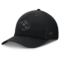 Men's Fanatics Black Utah Mammoth Authentic Pro Road Flex Hat