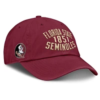 Men's Fanatics Garnet Florida State Seminoles Archer Adjustable Hat