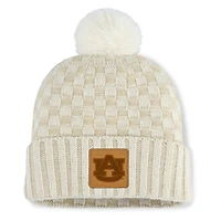 Fanatics Natural Auburn Tigers Blaze Pom Knit Hat