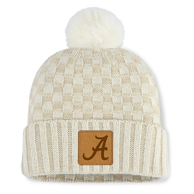 Fanatics Natural Alabama Crimson Tide Blaze Pom Knit Hat