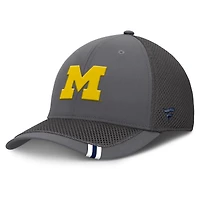 Men's Fanatics Gray Michigan Wolverines Clincher Flex Hat