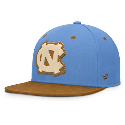 Men's Fanatics Carolina Blue/Brown North Tar Heels NoBo Fitted Hat