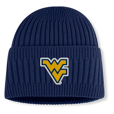 Men's Fanatics Navy West Virginia Mountaineers Revery Cuffed Knit Hat