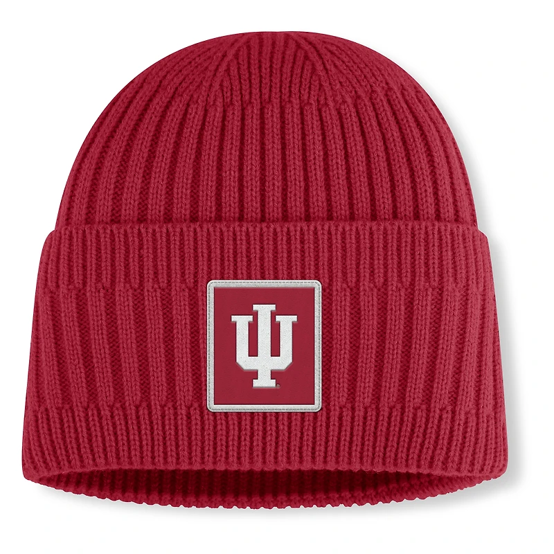 Men's Fanatics Crimson Indiana Hoosiers Revery Cuffed Knit Hat