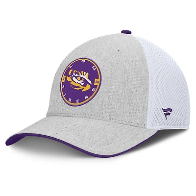 Men's Fanatics  Heather Gray LSU Tigers Trigger Flex Hat