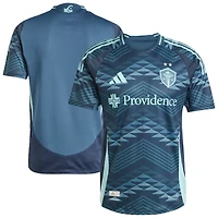 Men's adidas Blue Seattle Sounders FC 2025 The Salish Sea  Authentic Jersey