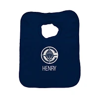 Infant Chad & Jake Navy LA Clippers Personalized Pullover Bib