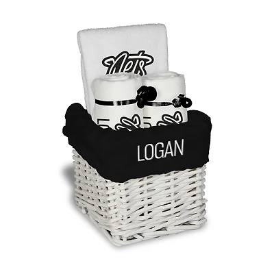 Infant Chad & Jake Brooklyn Nets Team Logo Personalized Small Basket
