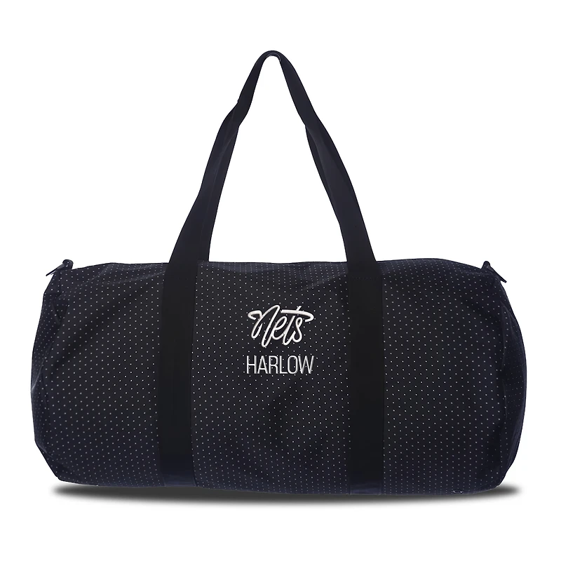 Youth Chad & Jake Brooklyn Nets Personalized Duffel Bag