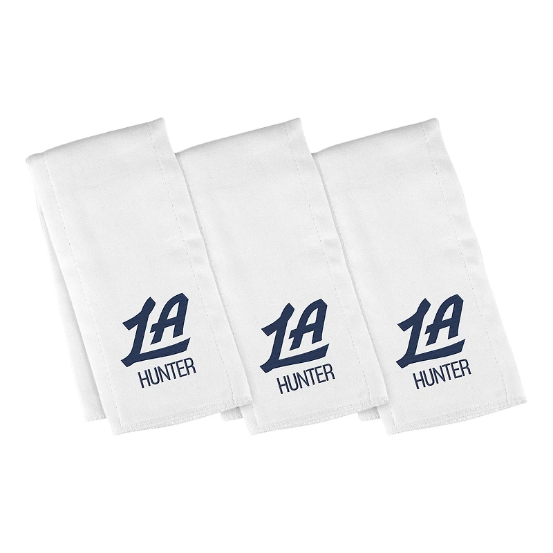 Infant Chad & Jake LA Clippers Personalized Burp Cloth Three-Pack Set