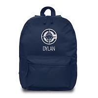 Youth Chad & Jake Navy LA Clippers Personalized Backpack