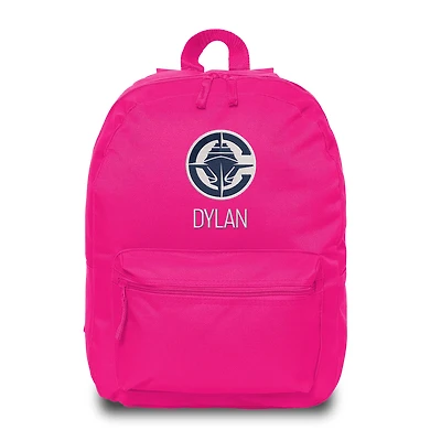 Youth Chad & Jake Pink LA Clippers Personalized Backpack