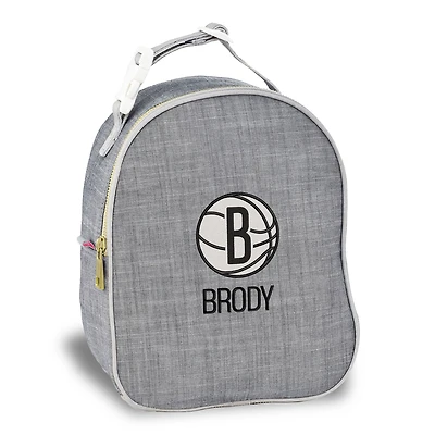 Youth Chad & Jake Gray Brooklyn Nets Personalized Insulated Bag