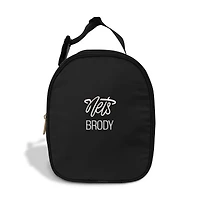 Youth Chad & Jake Black Brooklyn Nets Personalized Insulated Bag