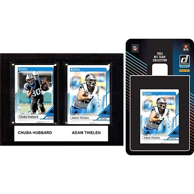 Carolina Panthers 6" x 8" Player Plaque & 2024 Team Trading Card Set
