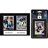 Dallas Cowboys 6" x 8" Player Plaque & 2024 Team Trading Card Set