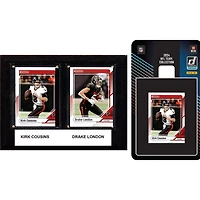 Atlanta Falcons 6" x 8" Player Plaque & 2024 Team Trading Card Set