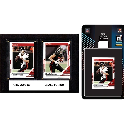 Atlanta Falcons 6" x 8" Player Plaque & 2024 Team Trading Card Set