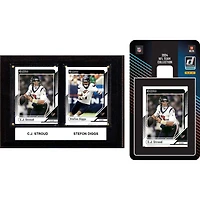 Houston Texans 6" x 8" Player Plaque & 2024 Team Trading Card Set