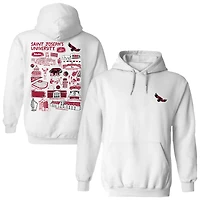 Women's Vive La Fete Saint Joseph's Hawks Impressions Artwork Pullover Hoodie