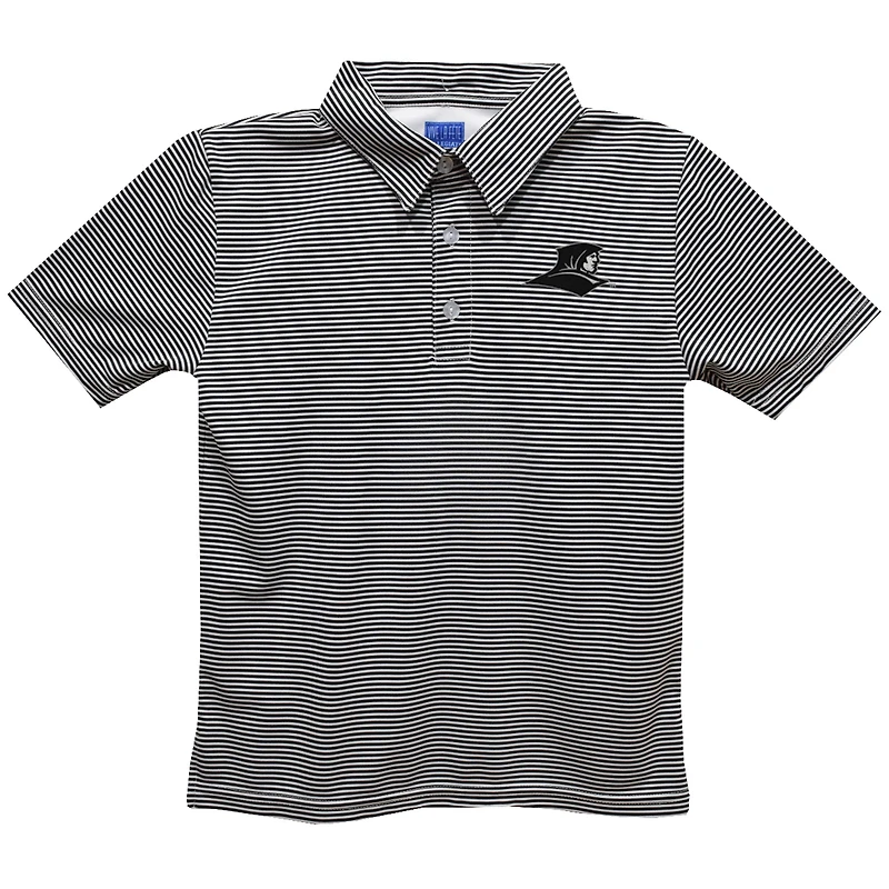 Toddler Vive La Fete Black Providence Friars Pencil Stripe Polo