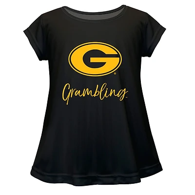 Infant Vive La Fete  Black Grambling Tigers A-Line Top