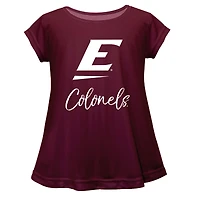 Infant Vive La Fete  Maroon Eastern Kentucky Colonels A-Line Top