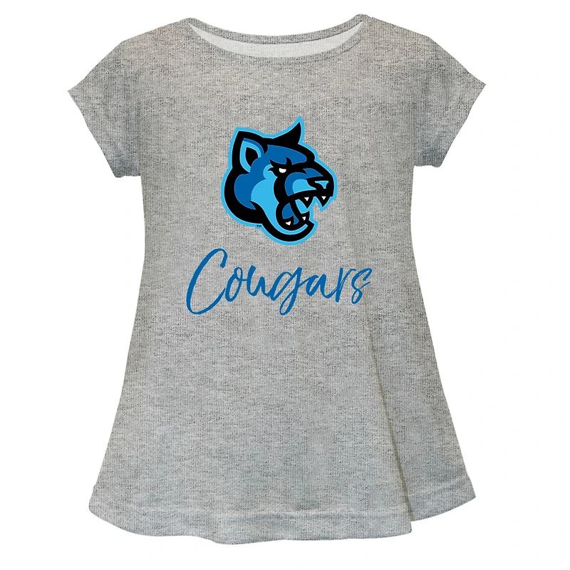 Infant Vive La Fete  Gray Cal State San Marcos Cougars A-Line Top