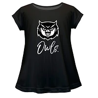 Infant Vive La Fete  Black Kennesaw State Owls A-Line Top