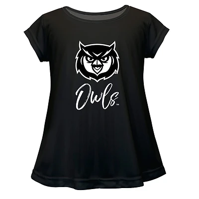 Infant Vive La Fete  Black Kennesaw State Owls A-Line Top