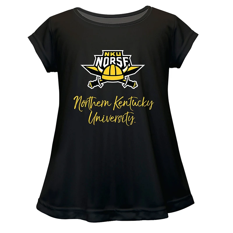 Infant Vive La Fete  Black Northern Kentucky University Norse A-Line Top