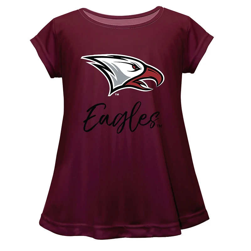 Infant Vive La Fete  Maroon North Carolina Central Eagles A-Line Top