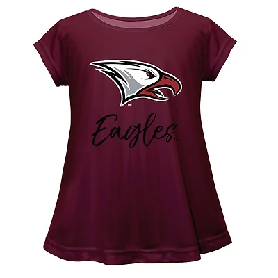 Infant Vive La Fete  Maroon North Carolina Central Eagles A-Line Top